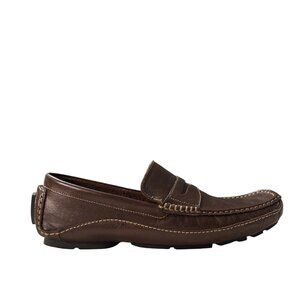 Clarks Mens Leather Driving Moccasins 10.5